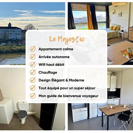 Appartamento Majestic - Wifi - Parking - Vue Dax Esterno foto