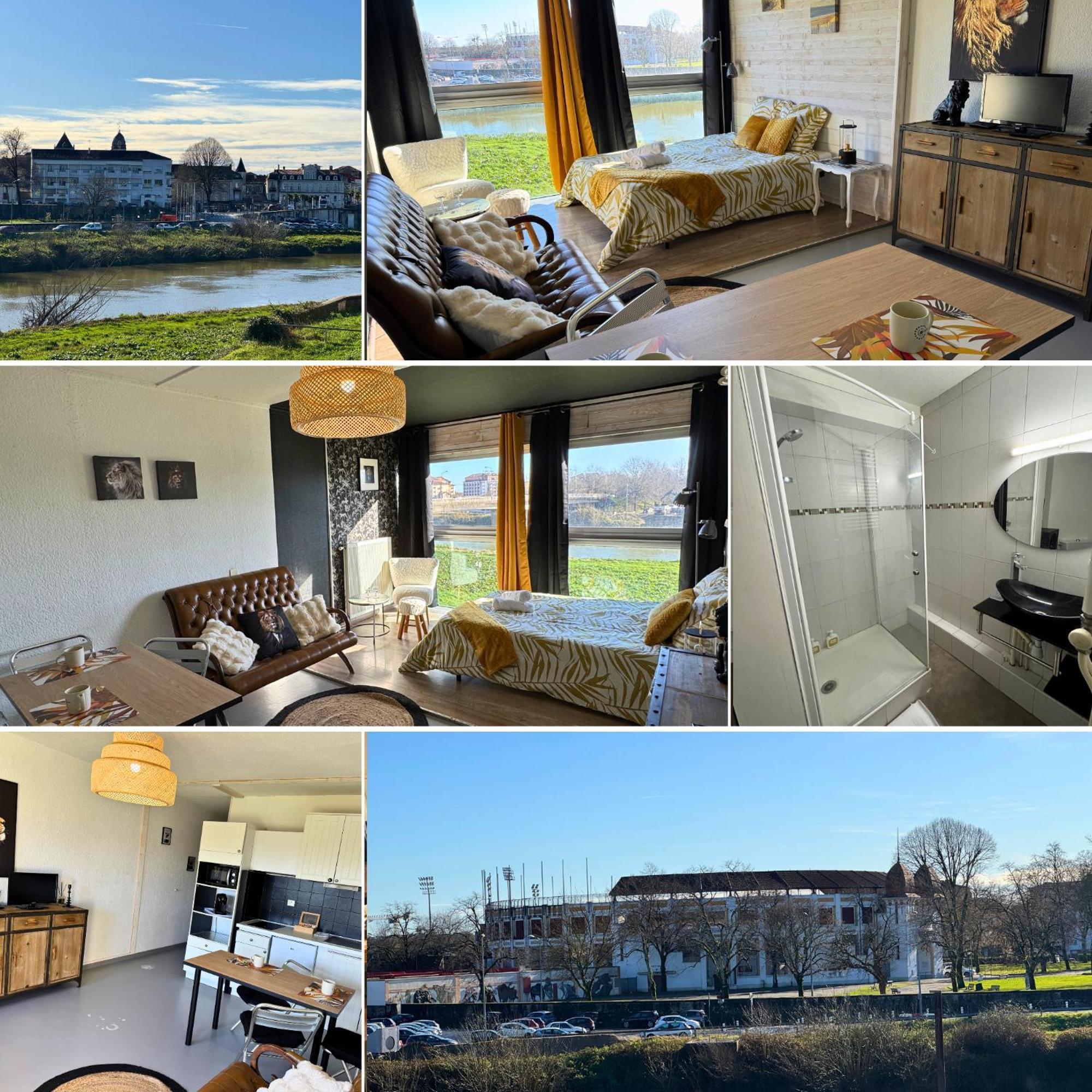 Appartamento Majestic - Wifi - Parking - Vue Dax Esterno foto